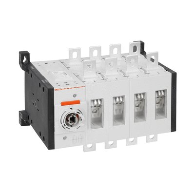 Four-pole changeover switch, IEC/EN, 500A