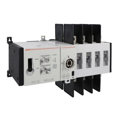 Motorised four-pole changeover switch UL1008, 208…277VAC, 100A