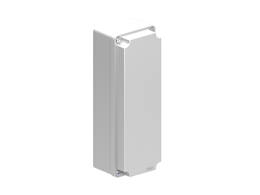 Metal enclosure, 80X230X73mm, grey cover