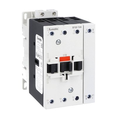 Four-pole contactor, IEC operating current Ith (AC1) = 115A, AC coil 50/60Hz, 400VAC
