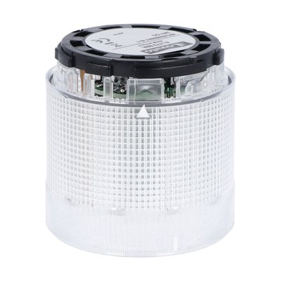 Steady light multicolored light module. Ø70mm. Built-in LED circuit. Green, orange, red, 24VDC