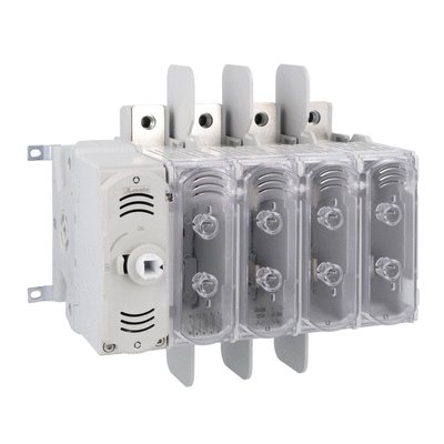 Four-pole switch disconnector, with NFC fuse holder, 125A