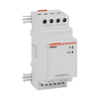 Bus module for EASY BRANCH power monitoring system for modular power analyzers DMG2000, DMG3000 and DMG3011… type