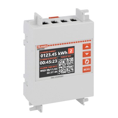 Remote display and data concentrator for DMED4…