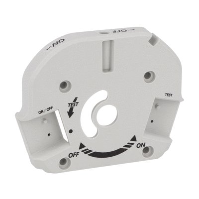Auxiliary contacts type GEF1011 mounting support, for early-make contact operations, to be only used for 2NO/2NC configuration. For GEF0050…GEF0160…