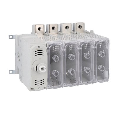 Four-pole switch disconnector, with NH fuse holder, 125A
