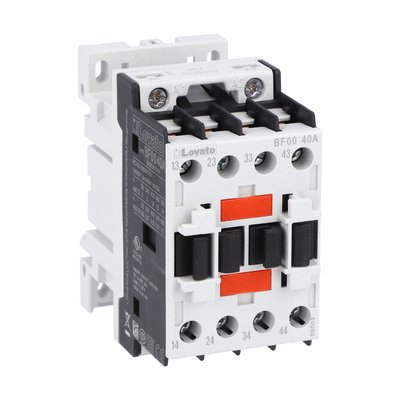 Control relay with AC coil 60Hz, 24VAC, 4NO