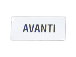 Label with text for LPXAU100 legend holder, DISINSERITO