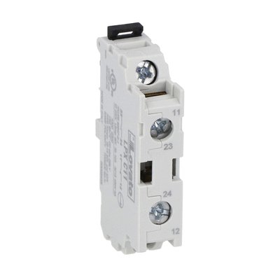Double contact element Platinum series, 1NO+1NC. Screw terminals