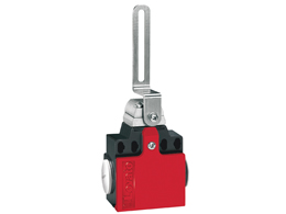 Limit switch, K series, slotted lever, 2 side cable entry. Dimensions compatible to EN 50047, metal body, contacts 1NO+1NC slow action