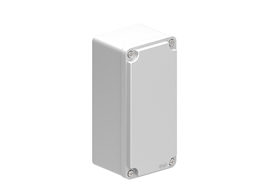 Metal enclosure, 80X170X73mm, grey cover