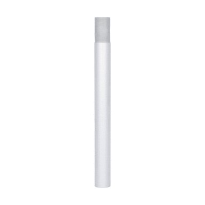 Extension tube for Ø70mm signal tower, metal 250mm with threaded end