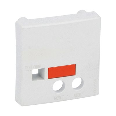 Protection cover for thermal overload relay-contactor assembly, for relay RF38 on contactors BF09-BF12-BF18-BF25