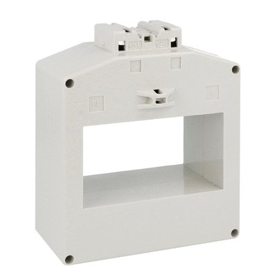 Current transformer, solid-core type for busbars. For 102x55mm busbar, 3000/5A