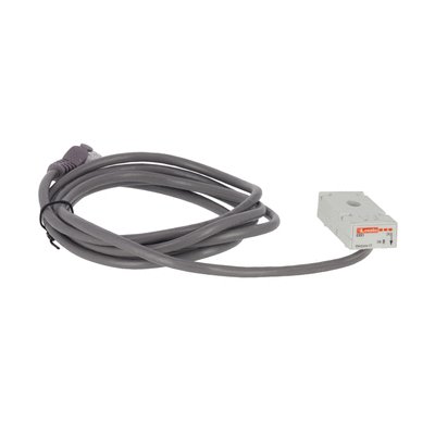 63A single-phase electronic current transformer with RJ45 cable, 2m long