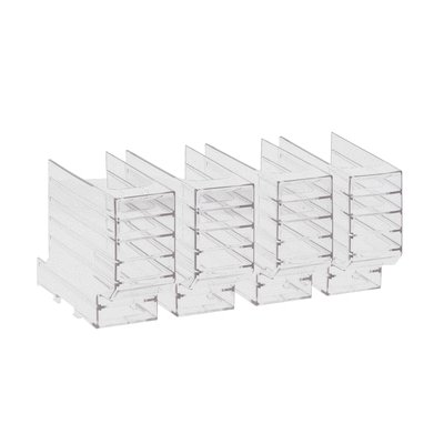 One-pole terminal cover. 4-piece set, each covers 1 pole for GL0631...GL1000