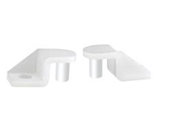 Screw fixing brackets for BF09-BF38 contactors