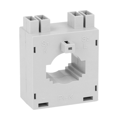 Current transformer, solid-core, for Ø23mm cable. For 30X10mm, 25X12.5mm, 20X15mm busbars, 100A
