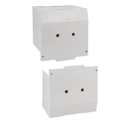 Power terminal protections long version, three-pole terminal cover for P5ME3PS0100, P5ME3PS0160 and P5ME3PS0250