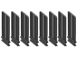 One-pole phase barrier (needed for voltages >500VAC). 8-piece set, each covers 1 pole for GL0160...GL0315 and GLC0160…GLC0315