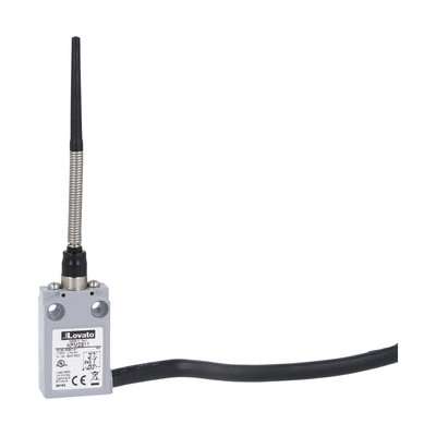 Prewired with 2m long cable metal limit switch, K series, wobble stick, omnidirectional. Contacts 1NO+1NC snap action