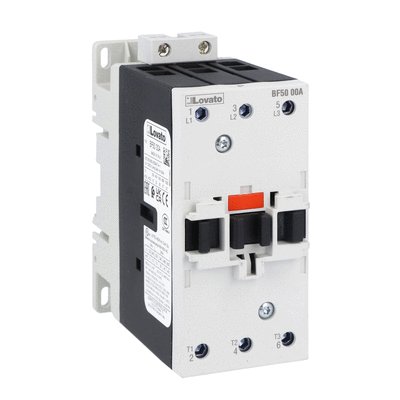 Three-pole contactor, IEC operating current Ie (AC3) = 50A, AC coil 50/60Hz, 48VAC