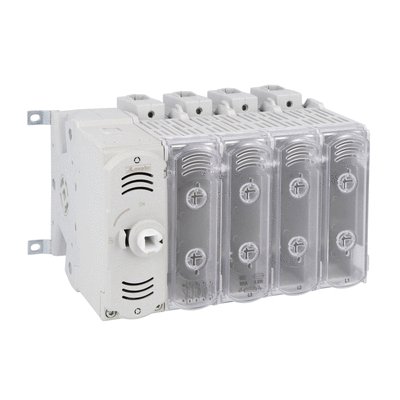 Four-pole switch disconnector, with NH fuse holder, 100A