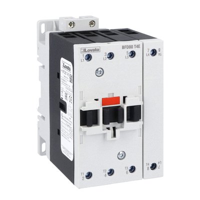 Four-pole contactor, 80A/1000V DC1, AC/DC coil, 20-48VAC/DC