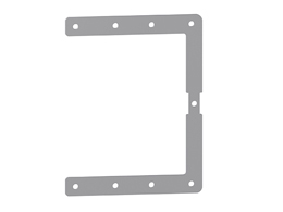 GAZ1... Enclosure plate kit for shielded cables