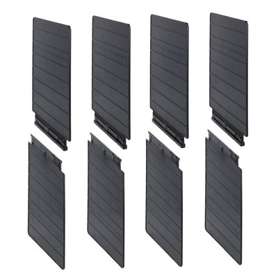 One-pole phase barrier (needed for voltages >500VAC). 8-piece set, each covers 1 pole for GL1001...GL2000 UL