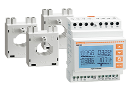 Composed of one DMG100 multimeter and N° 3 CTs 100/5A for Ø22mm/0.87” cable