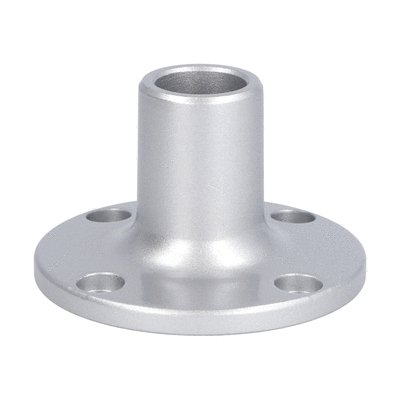 Fixing base for horizontal surface, metal. For Ø70mm signal towers