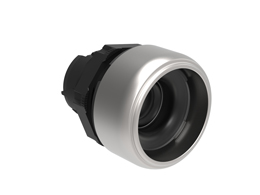 Shrouded spring return actuator with no cap or lens