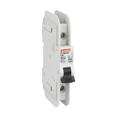 Miniature circuit breaker, 1P - 10kA. 1 module, characteristic C, 1.6A