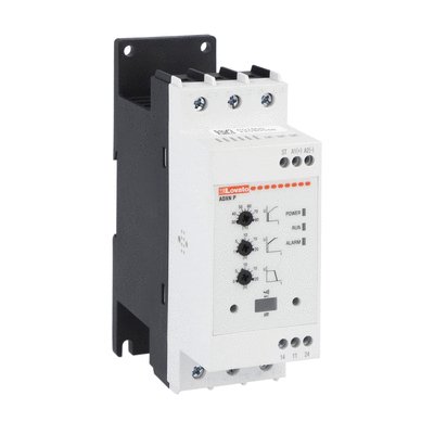 Soft starter, ADXNP... type, advanced version, with integrated bypass relay. Auxiliary supply 100...240VAC. Rated operational voltage 208...600VAC, 12A