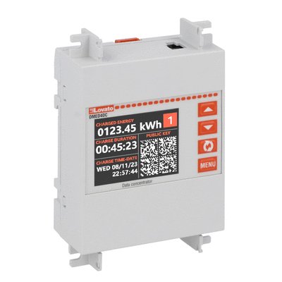Remote display for connection to 1 energy meter type DMED4…, built-in RS485 port