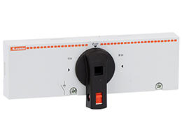 Mechanical interlock for line changeover (I-0-II), for GA063A...GA160A, GA030A and GAX67B; 5mm/0.2”