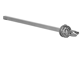 Shaft extension for door-coupling handles GAX66N, GAX66NB and mechanical coupling system GAX6001, length 150mm long; □7mm/0.3”