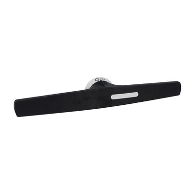 Door-coupling handle for GL1001...GL2000. Screw fixing. 400mm two hands lever length handle - defeatable (req. UL508A). Black. Ø10mm. IP66, IP69K and NEMA 4X