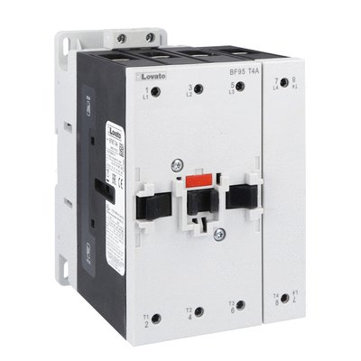 Four-pole contactor, IEC operating current Ith (AC1) = 140A, AC coil 50/60Hz, 400VAC