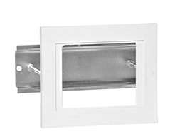 Panel mounting for 3 modules devices