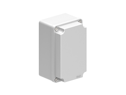 Metal enclosure, 80X130X73mm, grey cover