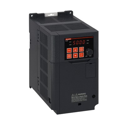 Variable speed drive, three-phase supply 380-480VAC 50/60Hz. EMC suppressor built-in, Cat. C3, 1.5kW