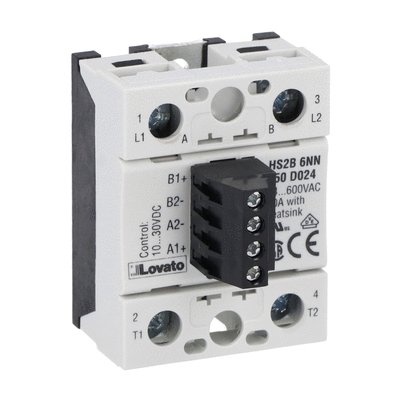 Hockey puck two-phase, 50A, 10…30VDC, screw terminals