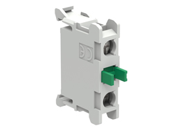 Contact element, base mount on LPZ control stations Ø22mm Platinum series, NO. Screw termination