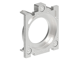 Mounting adapter Ø30mm Platinum series flat metal
