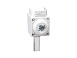 One-pole terminal for 25mm² max conductor