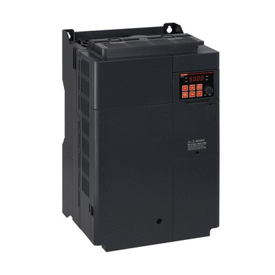 Variable speed drive, three-phase supply 380-480VAC 50/60Hz. EMC suppressor built-in, Cat. C3, 22kW