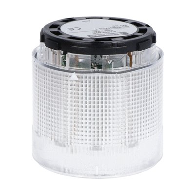 Steady light multicolored light module. Ø70mm. Built-in LED circuit. Blue, orange, red, 24VDC