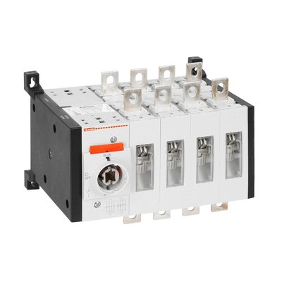 Four-pole changeover switch, IEC/EN, 200A